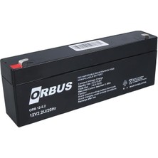12 Volt - 2.2 Amper Yatık Uzun Akü (178X34X60MM)