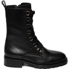 Bestello Bağcıklı Termo Taban Düz Bot 332-9080 Kadın Bot