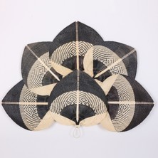 Mylamp Doğal Bambu Duvar ve Yatak Başı Dekoru 124X100 cm