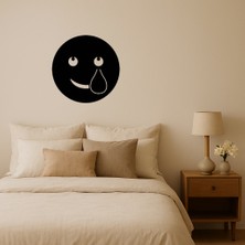 Mutlu Gözyaşı Yüz Ifade Tablosu - Mdf 3mm Dekor - UST4468-8478