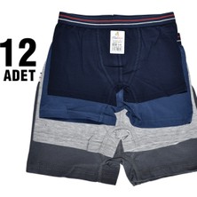 Aldeza 551 Düz Erkek Çocuk Boxer 12'li