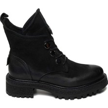 Bestello Bağcıklı Termo Taban Düz Bot 332-1050 Kadın Bot