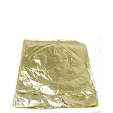 Epoksi Tasarım Için Varak Yaprak 14X14 cm (100 Adet)  Gold