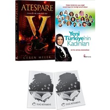 Yeni Türkiye'nin Kadınları ve Ateşpare 1 Canavar Mı Kahraman Mı? Ceren Melek 2li Set + Hediyeli
