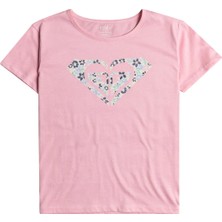 Day And Night Çocuk Pembe Günlük Stil T-Shirt ERGZT04039-MEQ0