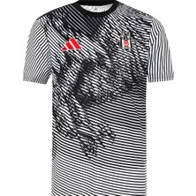 Beşiktaş 2025/26 Maç Önü Erkek Siyah Futbol Forma JL7938