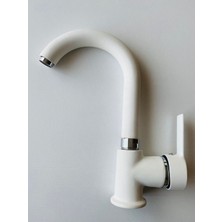 Syronea Beyaz Lüx Kısa Lavabo Bataryası 