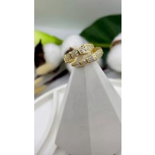 Yılan Model Gold Renk Yüzük