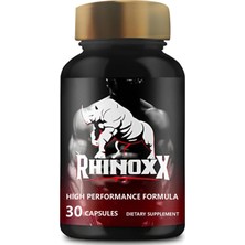 Erkekler Için Rhinox x  Performans ve Enerji Içerekli- 30 Kapsül Altın Kapak