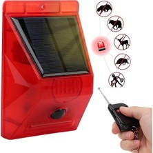 PM-26957 Sesli Hayvan Alarm Cihazı Uzaktan Kumandalı Solar Panelli