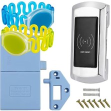 PM-26727 125KHZ Rfıd Dijital Çekmece Dolap Kilidi (2'li Paket)