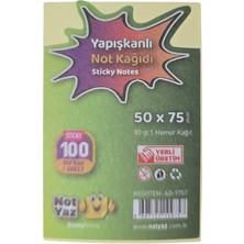 Yapışkanlı Not Kağıdı 50X75