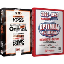 2026 Kpss Ön Lisans Gk-Gy Orijinal 2010-2024 Konu Konu Çıkmış Sorular + Optimum 5 Deneme