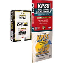 2026 Kpss Lise-Ön Lisans Orijinal 2010-2024 Konu Konu Çıkmış Sorular + Konu Ant. Soru ve 3 Deneme