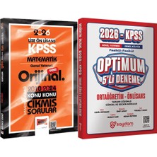 2026 Kpss Lise-Önlisans Matematik Orijinal 2010-2024 Konu Konu Çıkmış + Optimum 5 Deneme