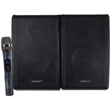 Shile Kx-2 El Mikrofonlu Kumandalı Usb, Sd ve Bluetooth Taşınabilir Hoparlör