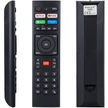 Belirtilmemiş Telenova Netflıx - Youtube - Spotify - Prime Video Tuşlu Ses Komutsuz LCD LED Tv Kumanda