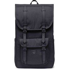 Little America 30 Litre Unisex Siyah Günlük Stil Sırt Çantası 11390-00001-OS