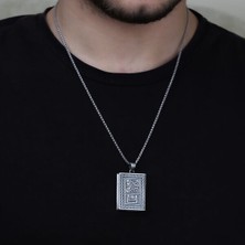 Içi Açıla Bilen Muhammet Muskalık Cevşen 925 Ayar Gümüş Kolye