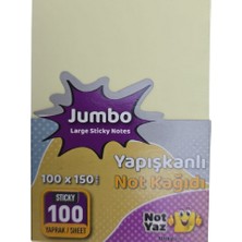 Jumbo Düz Yapışkanlı Not Kağıdı