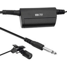 MM-701 Kablolu 600 Ohm Yaka Mikrofonu