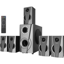 MD-672BT 5+1 Bluetooth Speaker 120W Usb+Sd+Fm Destekli Multimedia Ev Sinema Ses Sistemi