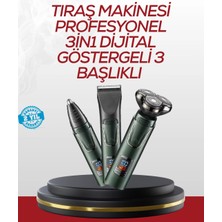 Burun, Sakal ve Saç Için Erkek Tıraş Cihazı
