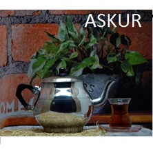 Askur Aluminyum Demlik Çaydanlık