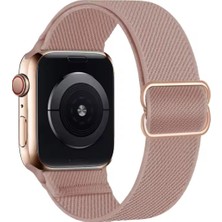 Cool Cold Apple Watch Seri 9 8 7 6 Se 5 4 3 2 1 38-40-41 mm (Seri 10-42MM) Uyumlu Esnek Bez Kayış