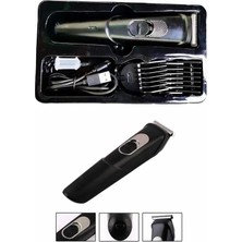 Pro Şarjlı Saç Sakal Tıraş Makinesi Ense Kesme Makinesi Lazer Öncesi Kısaltma