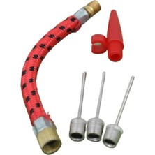 Ankaverse® Pompa Iğne Başlık Seti Top Bisiklet Lastiği Şişirme Iğneleri