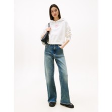 Tommy Hılfıger Tjw Rlx Crp Heart Hoodıe Sweatshirt