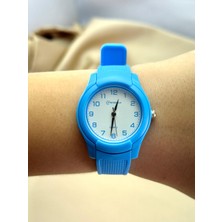 Mingrui Slikonlu Analog-Su Geçirmez-Hediyelik Çocuk Kol Saati