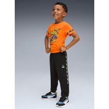 Puma Normal Paça Siyah Erkek Çocuk Eşofman Altı 63239701-PUMA x Hot Wheels Sweatpan