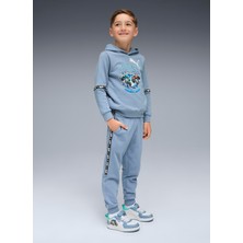 Puma X HOT WHEELS Sweatpa Mavi Unisex Çocuk Eşofman Altı