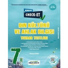 Okyanus Yayınları 7. Sınıf Kendini Check Et Din Kültürü ve Ahlak Bilgisi Tekrar Testleri