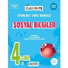 Okyanus Yayınları 4. Sınıf Sosyal Bilgiler Classmate Etkinlikli Soru Bankası