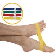 Turuncu Ayak Bileği Güçlendirme ve Esnetme Egzersiz Seti