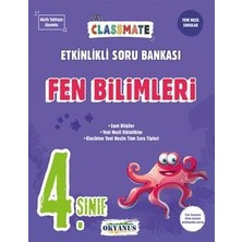 Okyanus Yayınları 4. Sınıf Fen Bilimleri Classmate Etkinlikli Soru Bankası