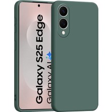 Samsung Galaxy S25 Edge Uyumlu Kılıf Esnek Premium Yumuşak Silikon Telefon Kılıfı Kapak