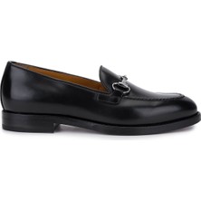 Rossi Kadın Hakiki Deri Siyah Loafer Ayakkabı 668 D206 Bn Ayk SK25-26 Nero