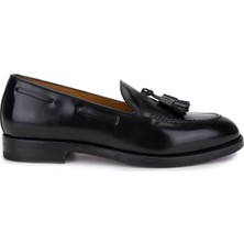 Rossi Kadın Hakiki Deri Siyah Loafer Ayakkabı 668 D204 Bn Ayk SK25-26 Nero