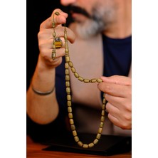 Master Mücahit Şener Otantik Oyma Serisi Kapsül Kesim Pelesenk Tesbih