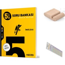 Hız 5. Sınıf Ingilizce Soru Bankası 2025-2026 + Telefon Tutucu + Çözüm Ayracı