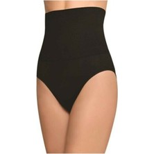 Kadın Siyah Yüksek Bel Slip Korse