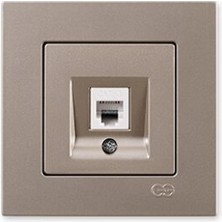 Günsan Elektrik GÜNSAN EQONA M. BEJ NÜMERİS TELEFON PRİZ (MKZ)