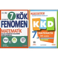 Fenomen 7. Sınıf Kök+Kurmay Kkd Matematik (2 Kitap)