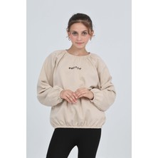 Toontoy Kız Çocuk Pretty Baskılı Sweatshirt