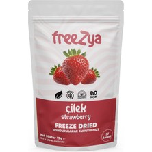 Freezya Freeze Dried Dondurularak Kurutulmuş Çilek - 15 gr