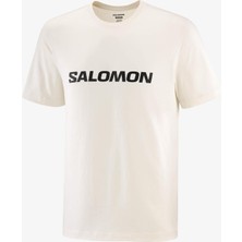 Salomon Salomon Logo Erkek Tişört Whisper White LC2676400